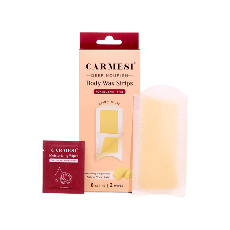 Carmesi Deep Nourish Body Wax Strips – 1 pack (8 sheets)