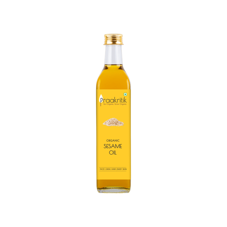 Praakritik Cold Pressed Organic Sesame Oil – 500 ml