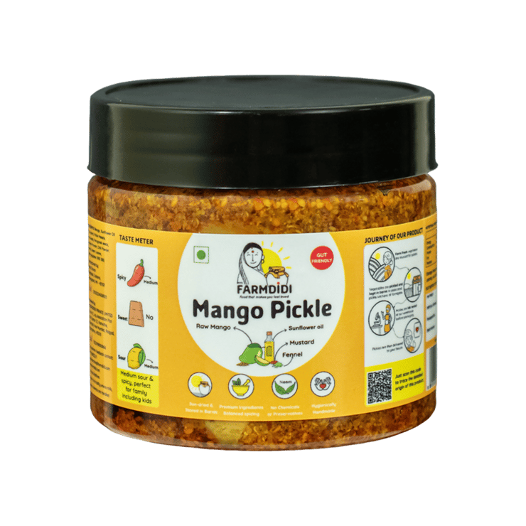 FarmDidi Traditional Mango Pickle – 150 g