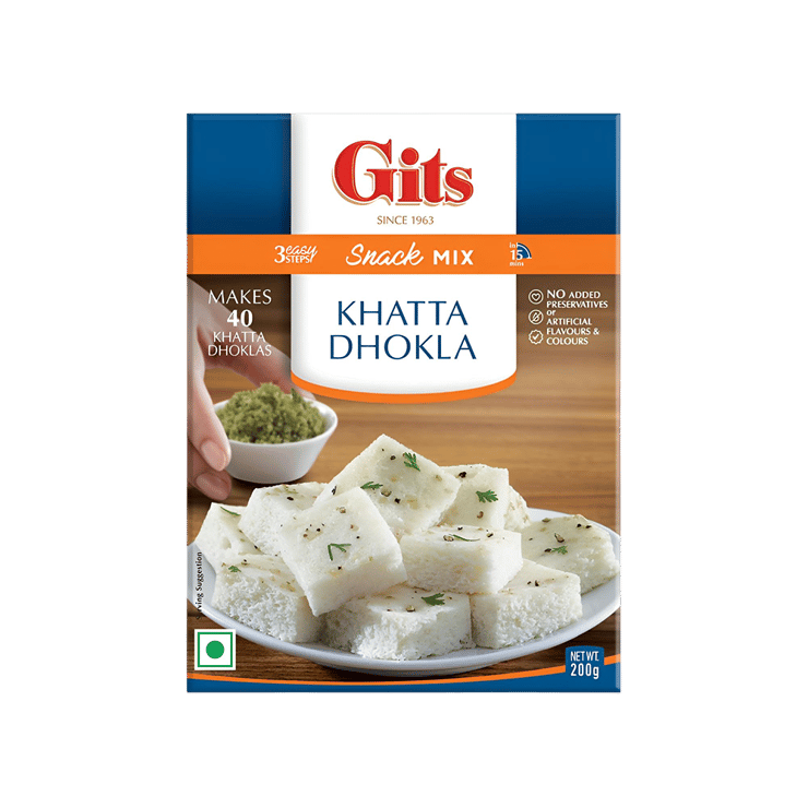 Gits Khatta Dhokla Instant Mix – 200 g