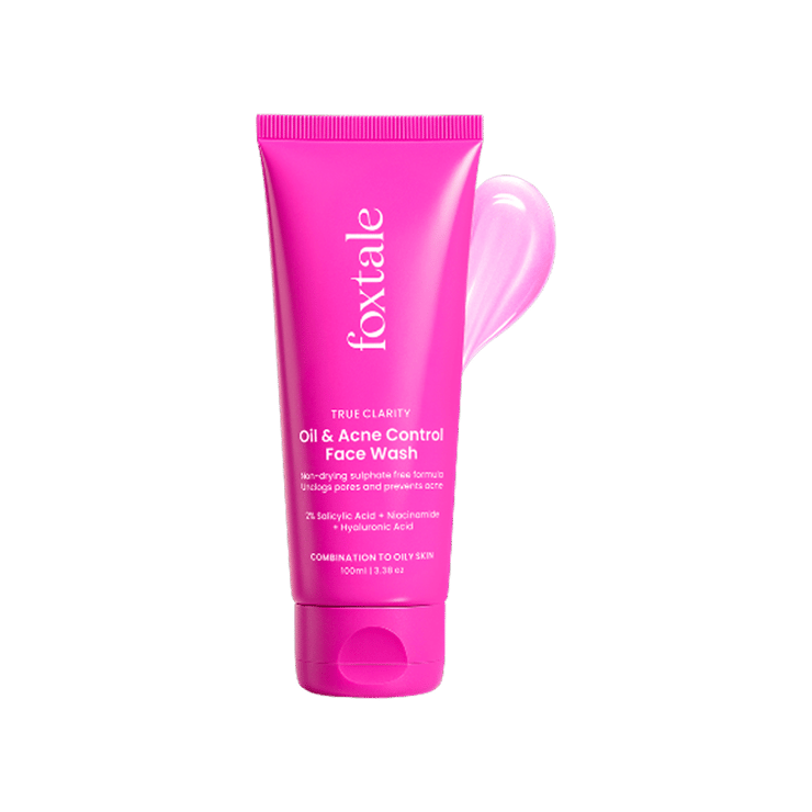Foxtale Oil & Acne Control Face Wash – 100 ml
