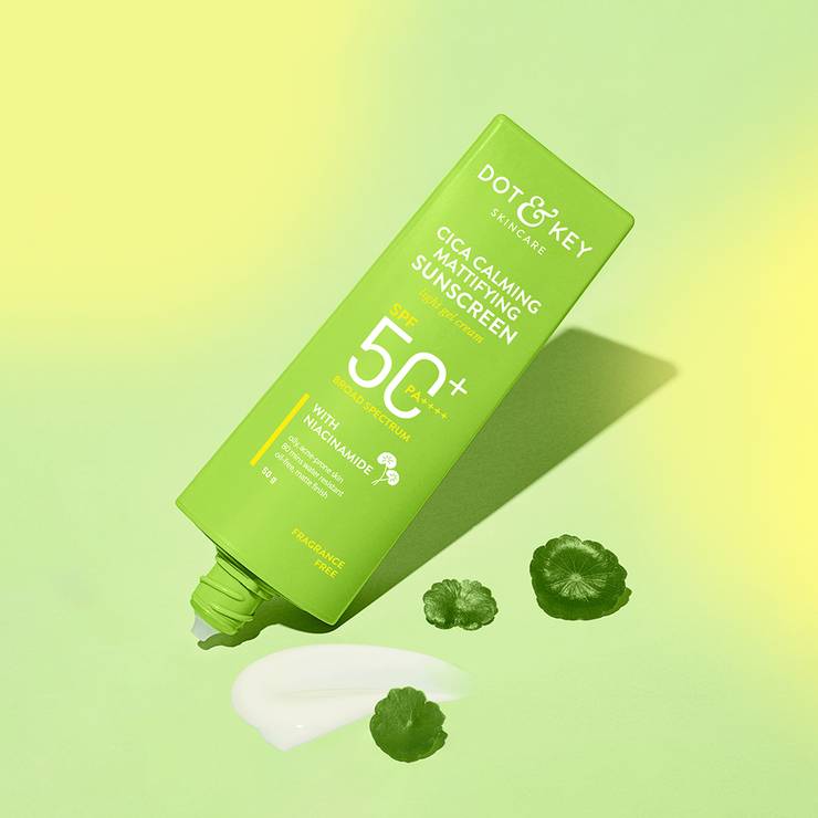 Dot & Key Cica Calming Niacinamide Sunscreen (SPF 50+ PA++++) – 50 g