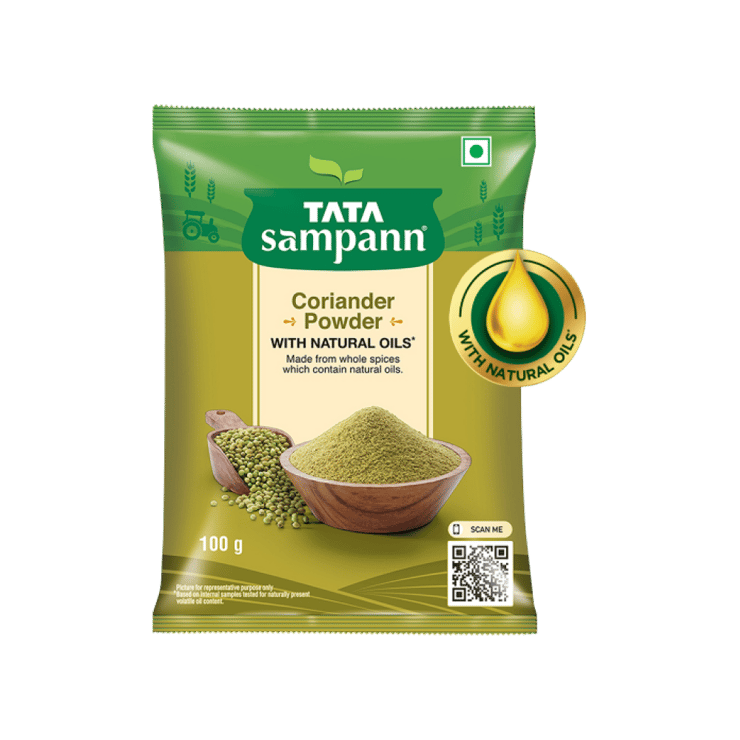Tata Sampann Coriander Powder with Natural Oils – 100 g