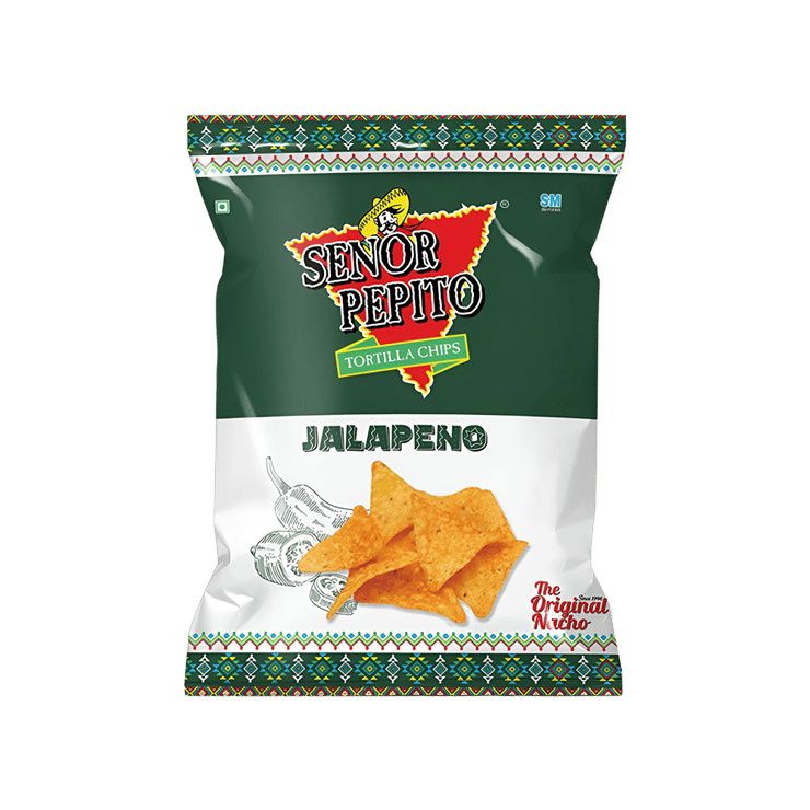 Senor Pepito Jalapeno Nachos – 60 g