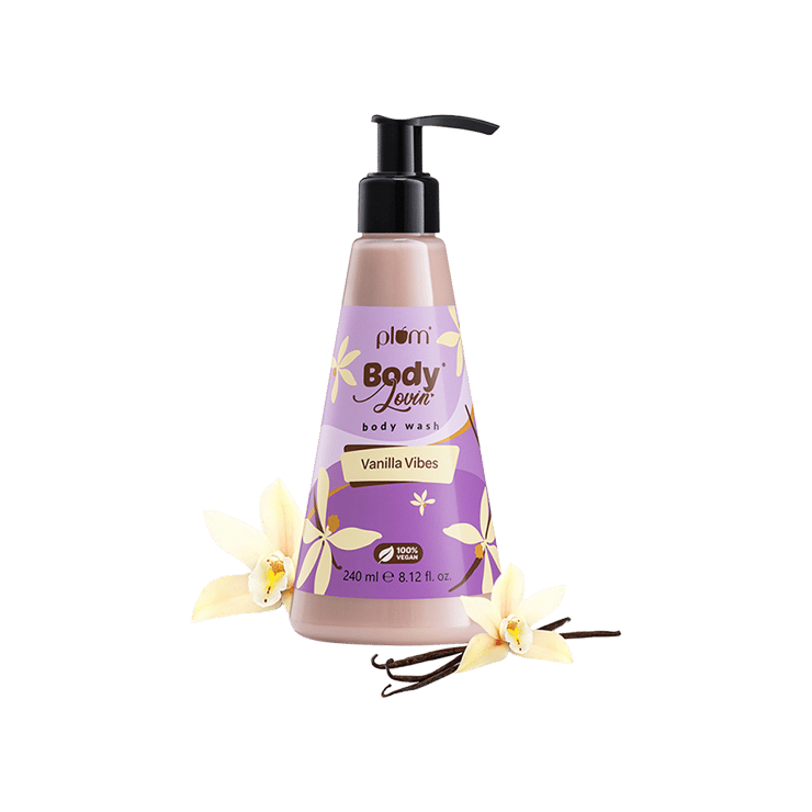 Plum BodyLovin’ Vanilla Vibes Body Wash – 240 ml