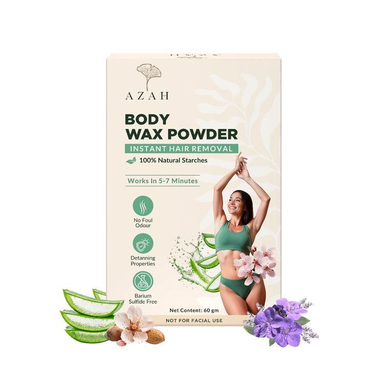 Azah Body & Bikini Hair Removal Wax Powder – 60 g