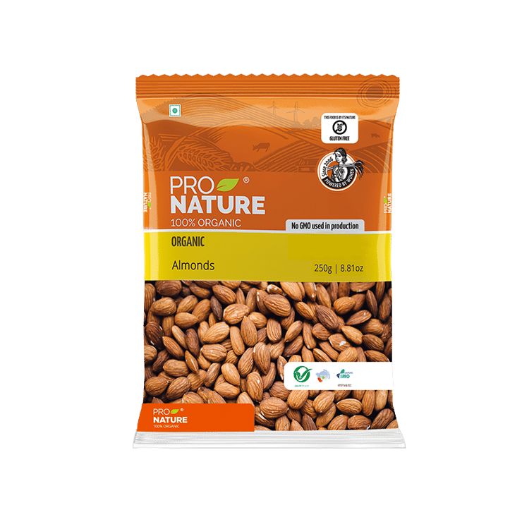 Pro Nature Organic Almonds – 250 g