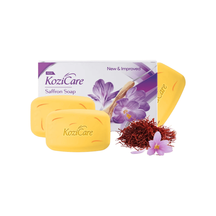 Kozicare Saffron Soap – 3 units