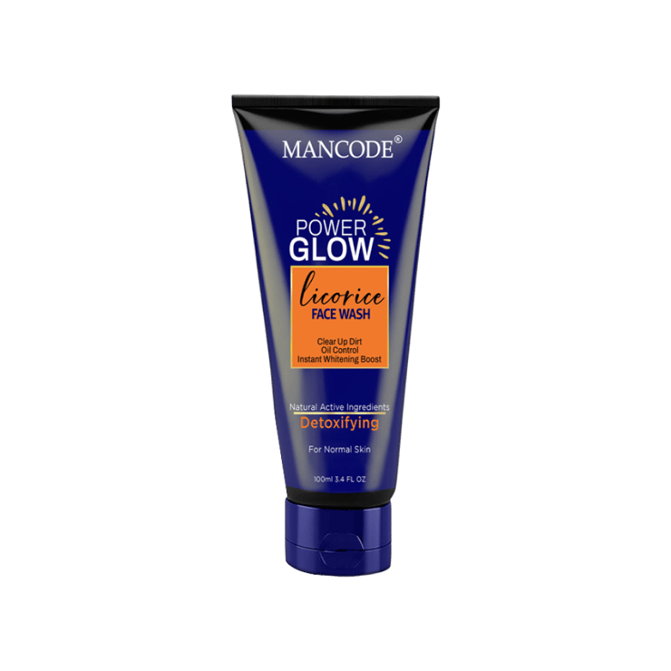 Mancode Power Glow Detoxifying Face Wash – 100 ml