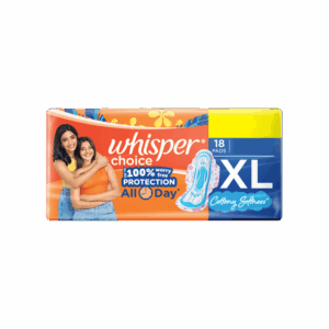 Whisper Choice Stain Protection Wings Sanitary Pads - 1 pack (18 pieces)
