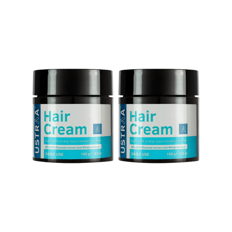 Ustraa Daily Use Men’s Hair Cream – Pack of 2 – 2 x 100 g