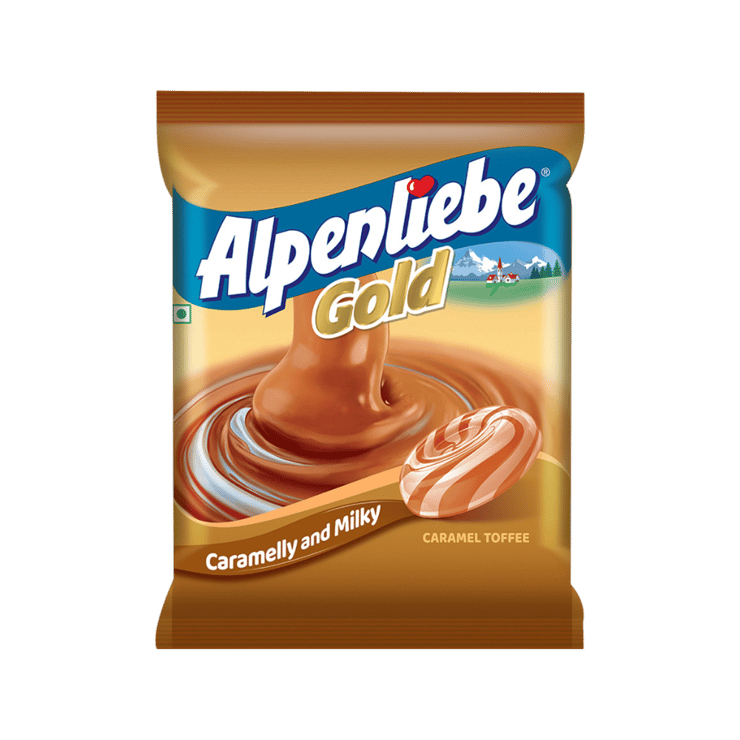 Alpenliebe Gold Caramel Candy (90 Pieces) – 297 g