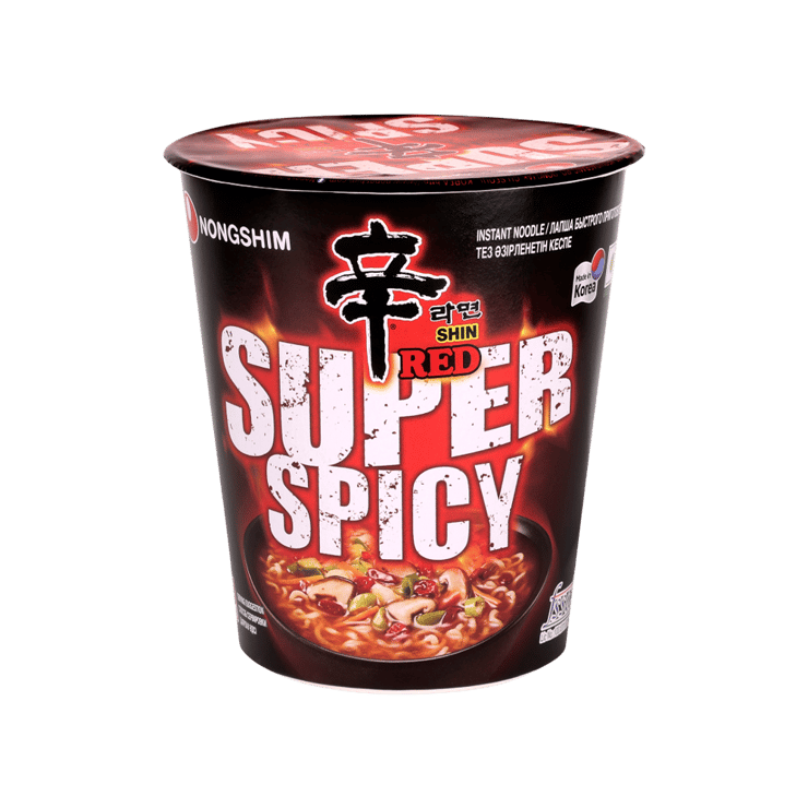 Nongshim Shin Red Super Spicy Noodles – 68 g