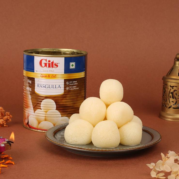 Open & Eat Rasgulla by Gits – 1 kg