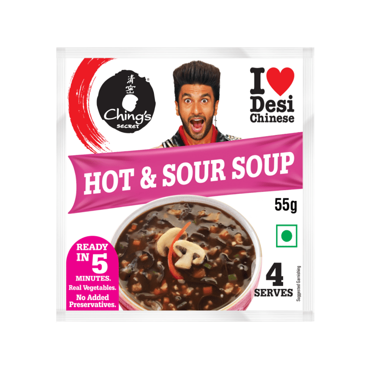 Ching’s Secret Hot & Sour Veg Soup – 55 g
