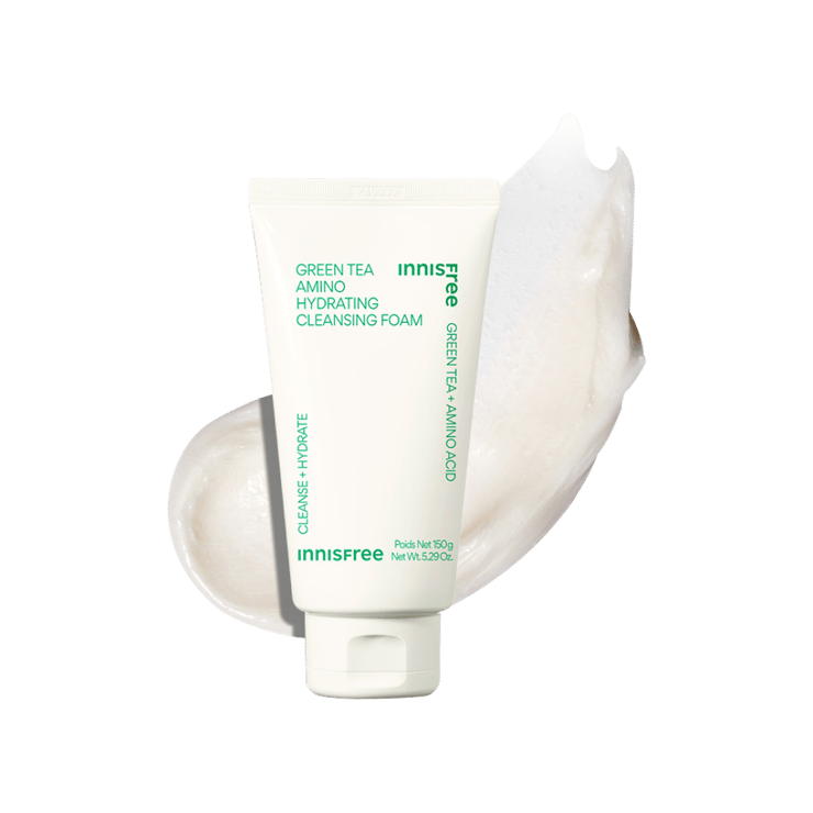 Innisfree Green Tea Amino Hydrating Foam Cleanser – 150 g