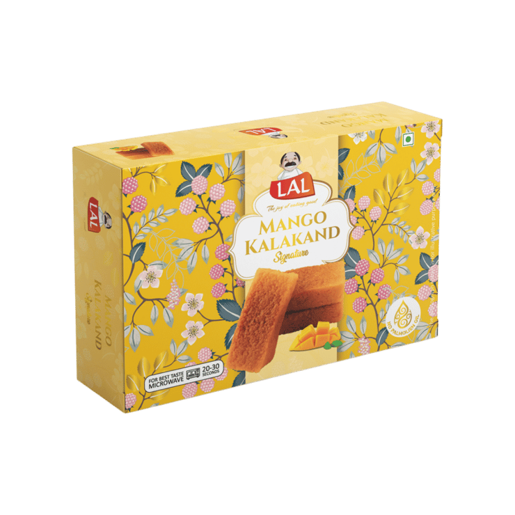 Mango Kalakand by Lal – 200 g