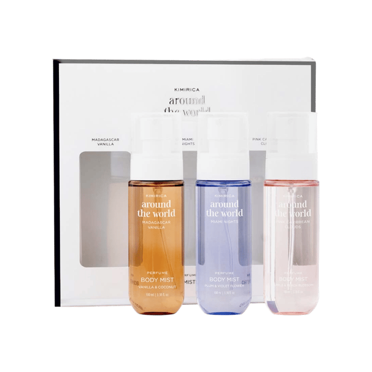 Kimirica Around the World Perfume Body Mist Gift Set – 1 set