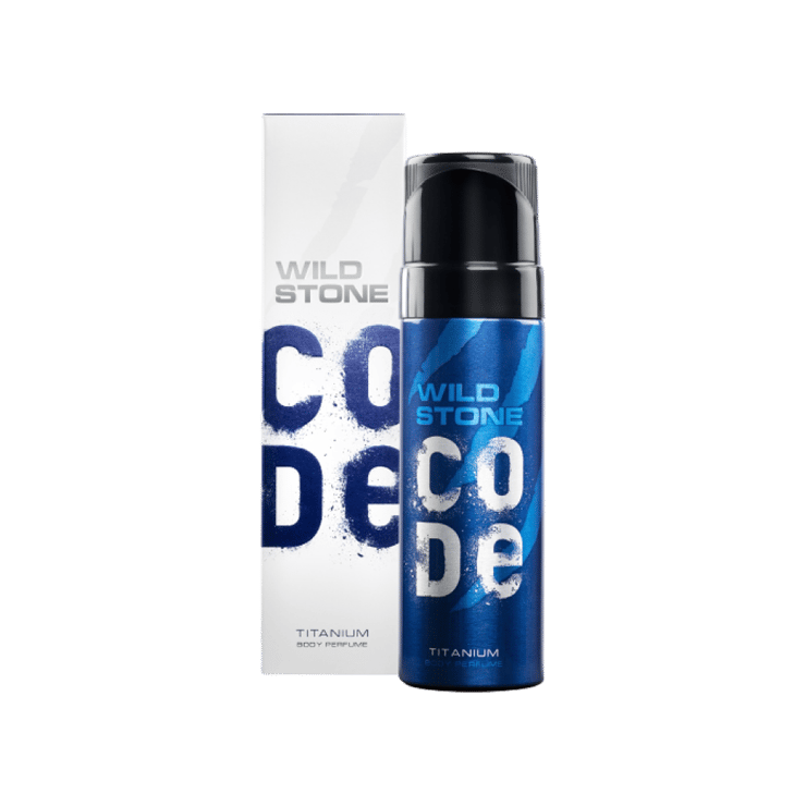 Wild Stone Code Titanium Men’s Deodorant – 150 ml
