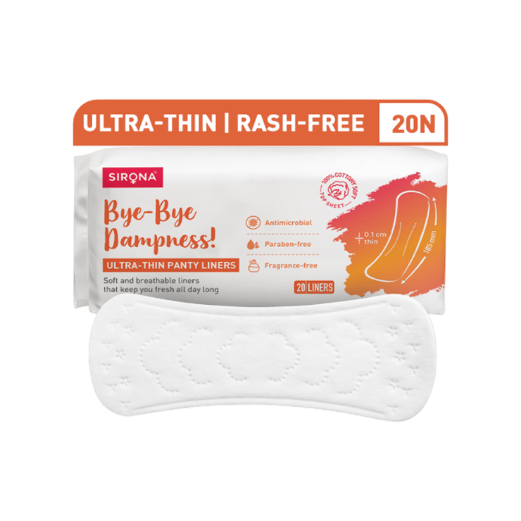 Sirona Daily Wear Panty Liners (Large) – 20 pieces