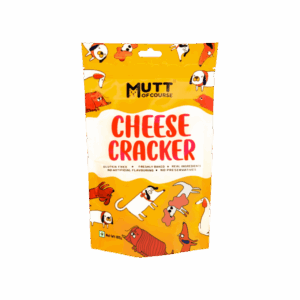 Mutt of Course Cheese Cracker Dog Treat - 100 g