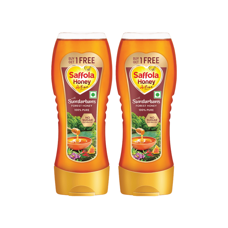 Saffola Pure Honey Active – Buy 1 Get 1 Free – 2 x 350 g