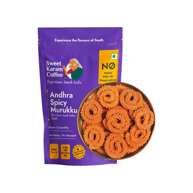 Sweet Karam Coffee Andhra Spicy Murukku – 95 g