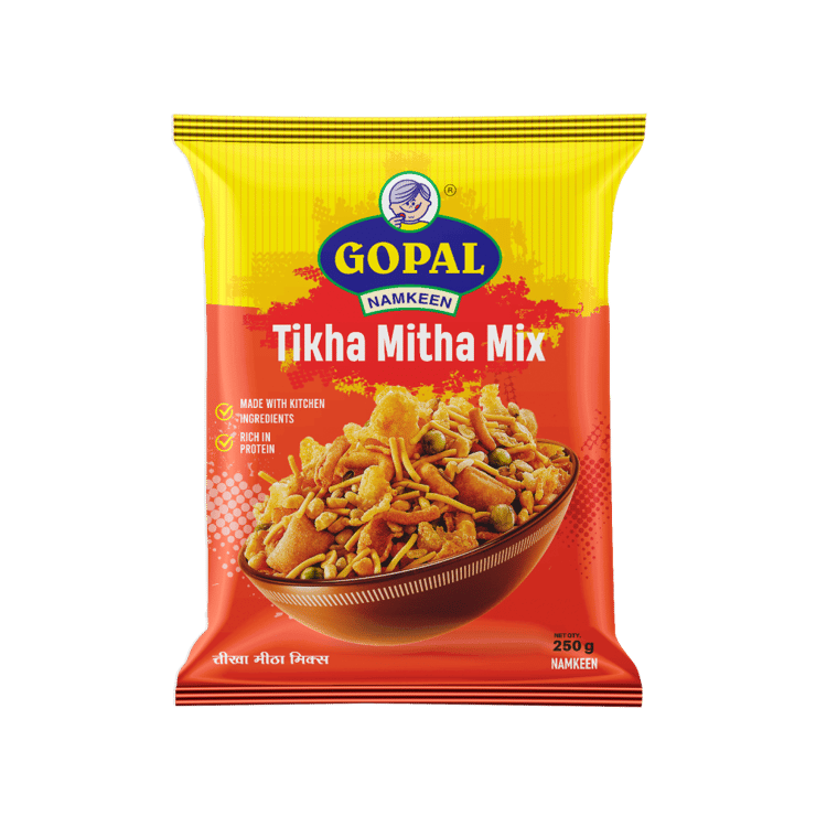 Gopal Namkeen Tikha Mitha Mixture Namkeen – 250 g