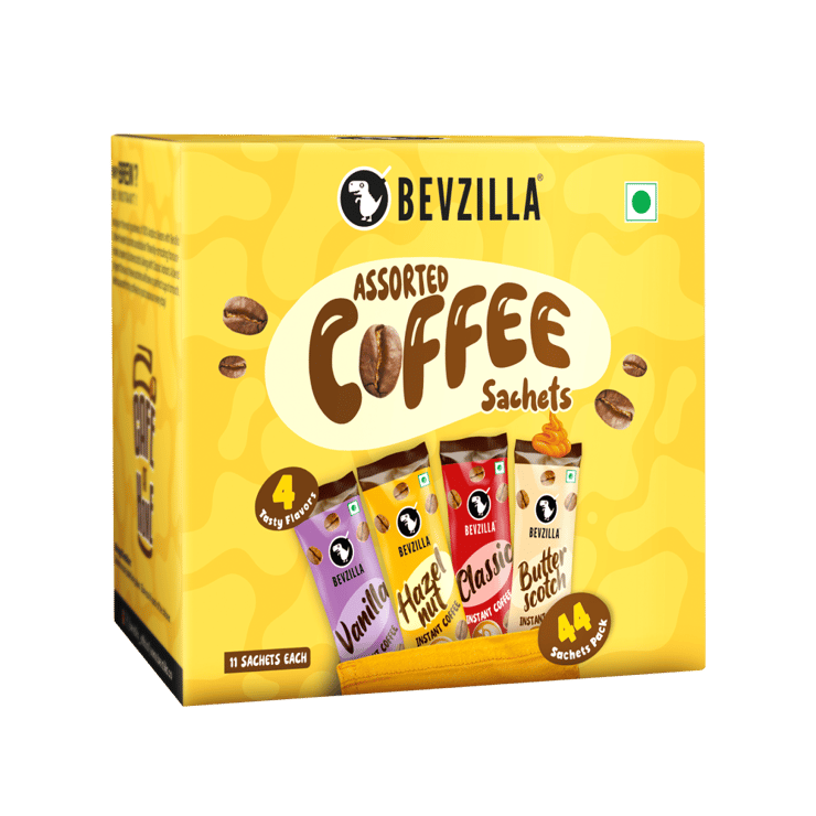 Bevzilla Assorted Instant Coffee Sachets – 44 x 2 g