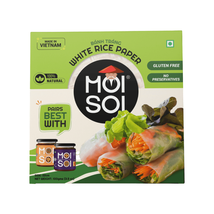 Moi Soi White Rice Paper – 100 g