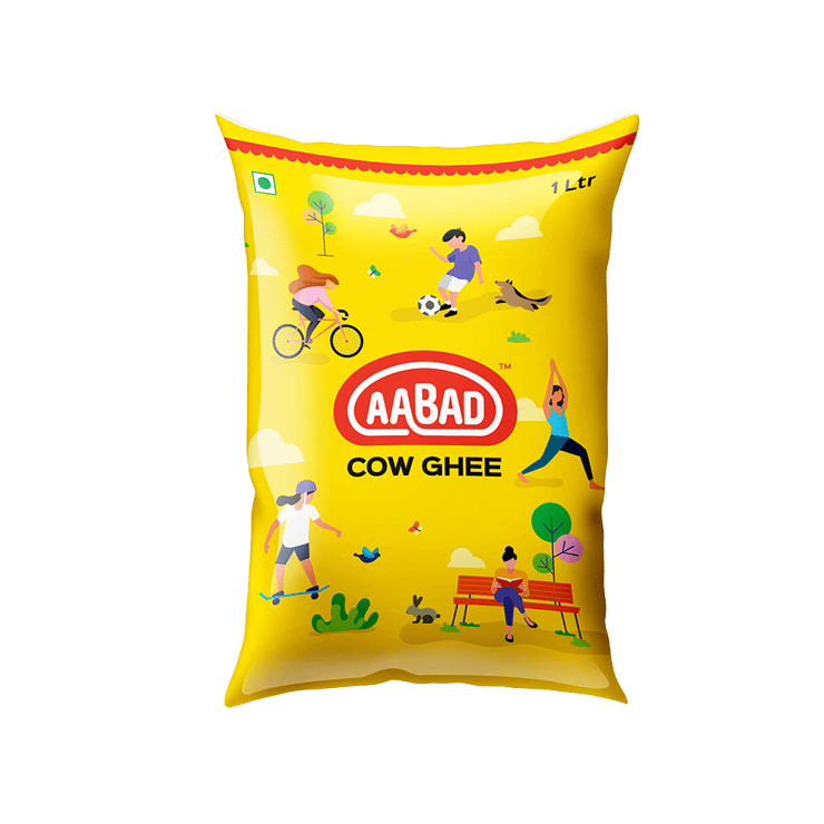 Aabad Cow Ghee – 1 ltr