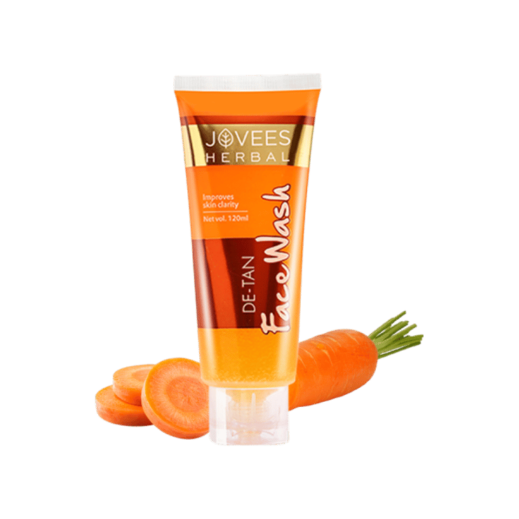 Jovees Herbal De-Tan Face Wash – 120 ml