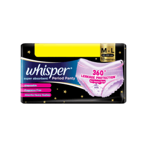 Whisper Leakage Protection Disposable Period Panty - 18 pieces