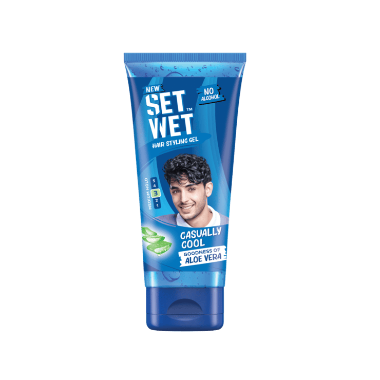 Set Wet Casually Cool Styling Hair Gel 100 g – 100 g