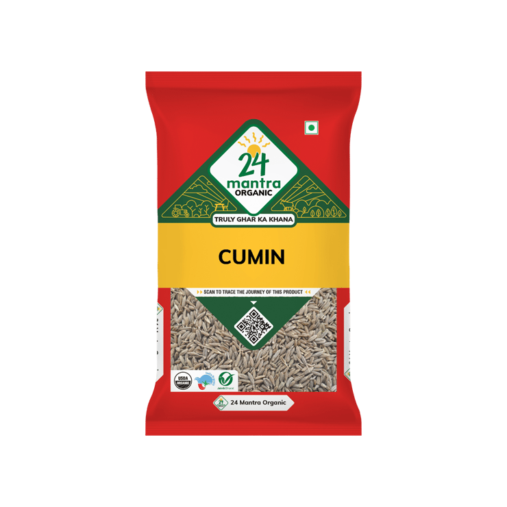 24 Mantra Organic Cumin Seeds / Jeera Seeds – 100 g