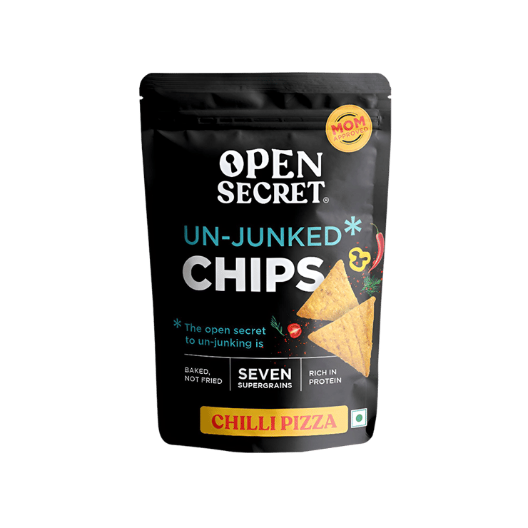 Open Secret Chilli Pizza Baked Chips (High Protein) – 45 g