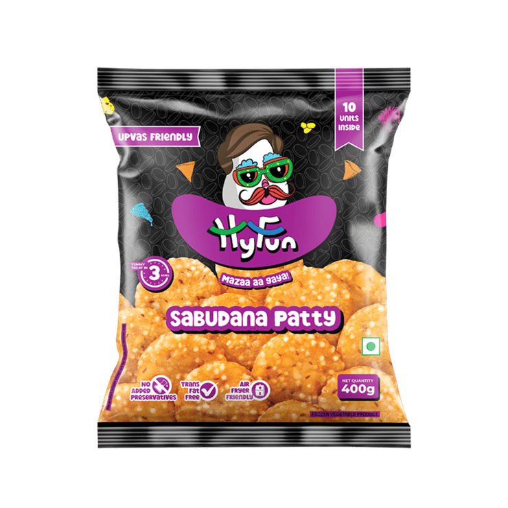 HyFun Upvas Friendly Sabudana Patty (10 pieces) – 400 g
