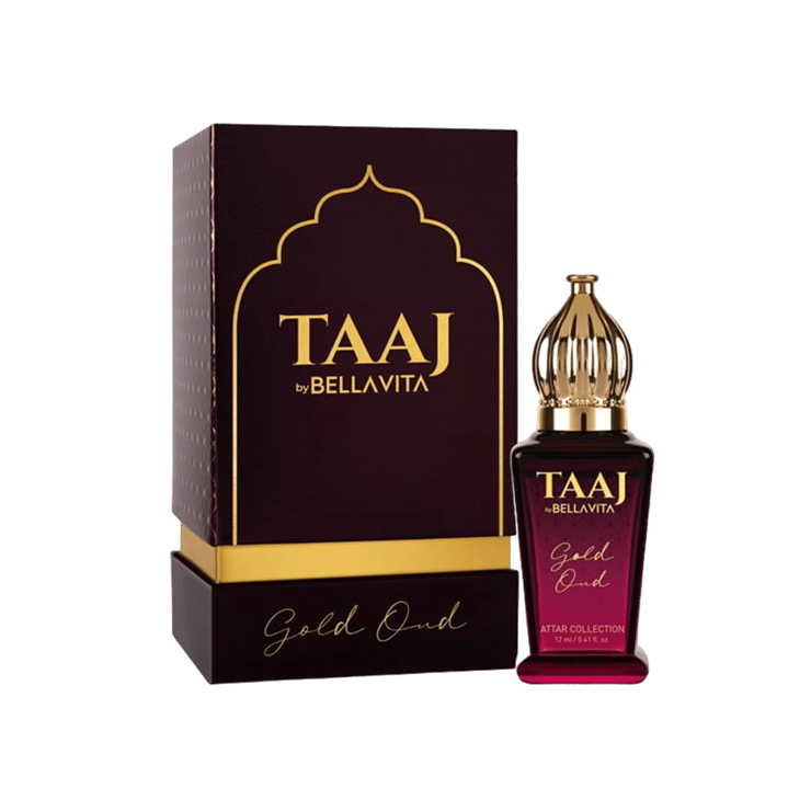 Bella Vita Gold Oud Unisex Attar – 12 ml