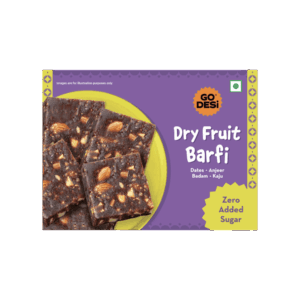 Dry Fruits Barfi by GO DESi - 200 g