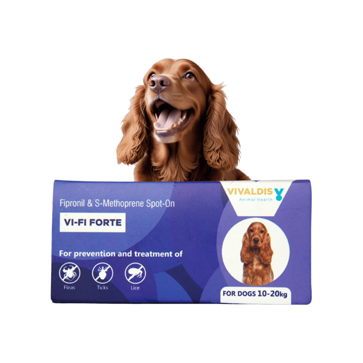 Vivaldis Spoton Flea & Tick Remover – Dogs 10-20 kg – 1.34 ml