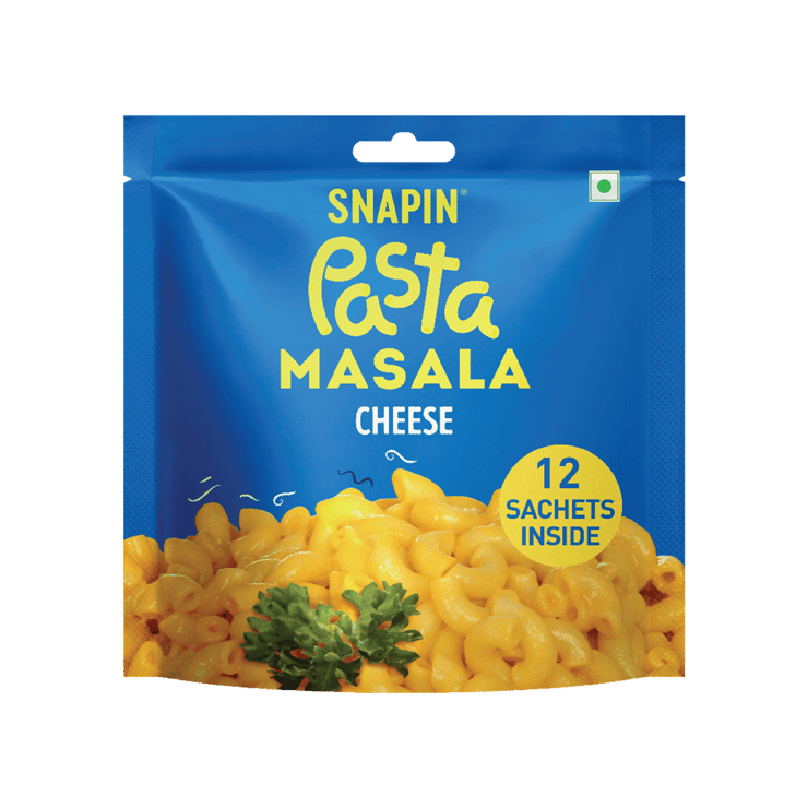 Snapin Cheese Pasta Masala – 12 x 7.5 g