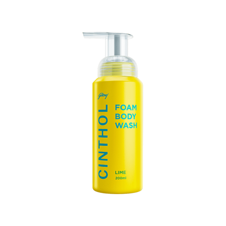 Cinthol Foam Body Wash – Lime – 200 ml