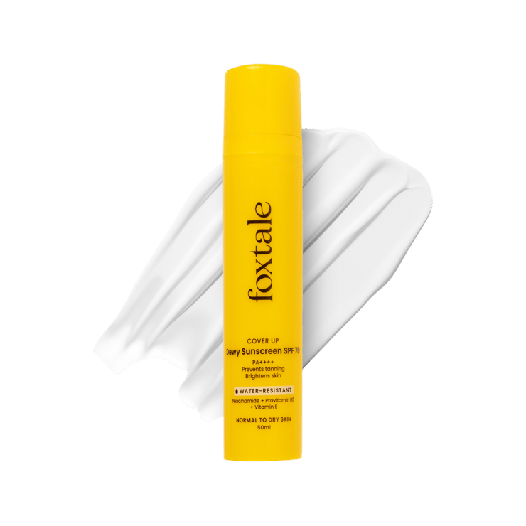Foxtale Dewy Sunscreen (SPF 70 PA++++) – 50 ml