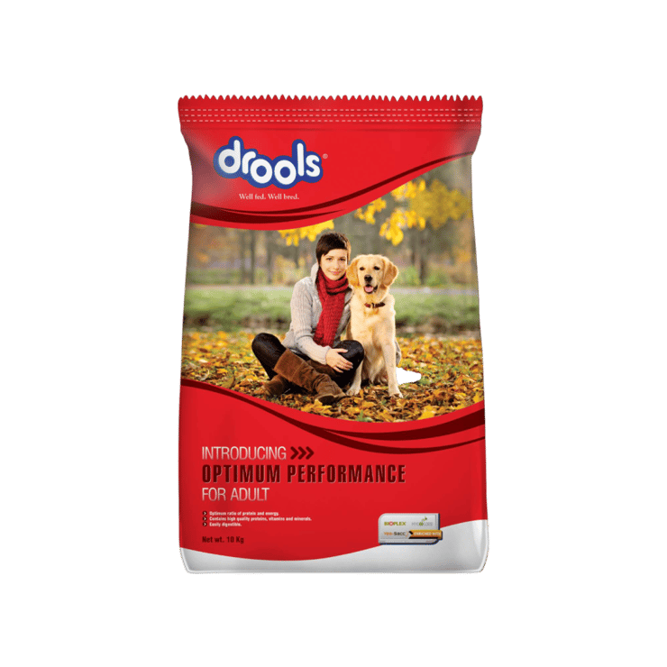 Drools Optimum Performance Adult Dry Dog Food – 10 kg