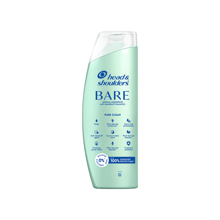 Head & Shoulders Bare Pure Clean Shampoo – 400 ml