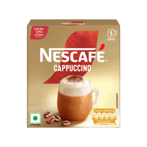 Nescafe Cappuccino Coffee Premix - Caf? like Coffee - 5 x 25 g