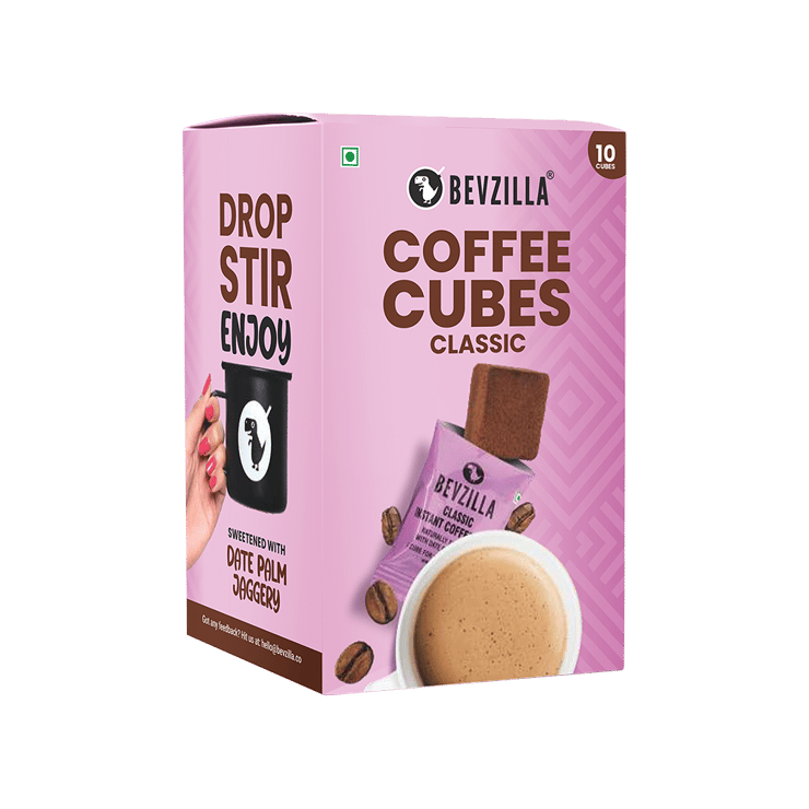 Bevzilla Classic Instant Coffee Cubes – 10 x 10 g