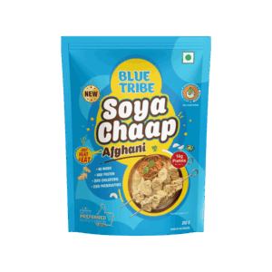 Blue Tribe Foods Ready to Eat Afghani Soya Chaap - 250 g