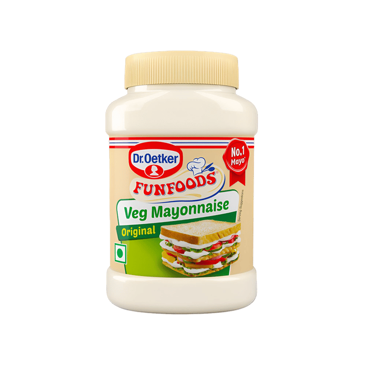 Dr. Oetker FunFoods Veg Mayonnaise Original – 250 g