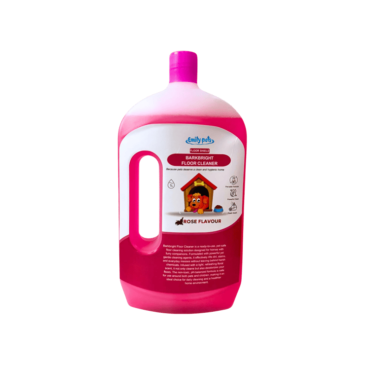 Emily pets Barkbright Floor Cleaner (Rose) – 1 ltr